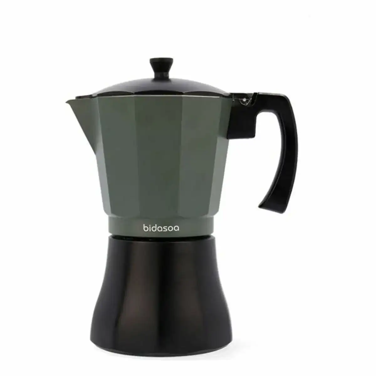Cafetiere bidasoa blanc noir aluminium 12 tasses _1906. DIAYTAR COTE D'IVOIRE - L'Artisanat à Portée de Clic. Découvrez notre boutique en ligne pour trouver des produits uniques qui célèbrent la créativité et l'artisanat sénégalais.