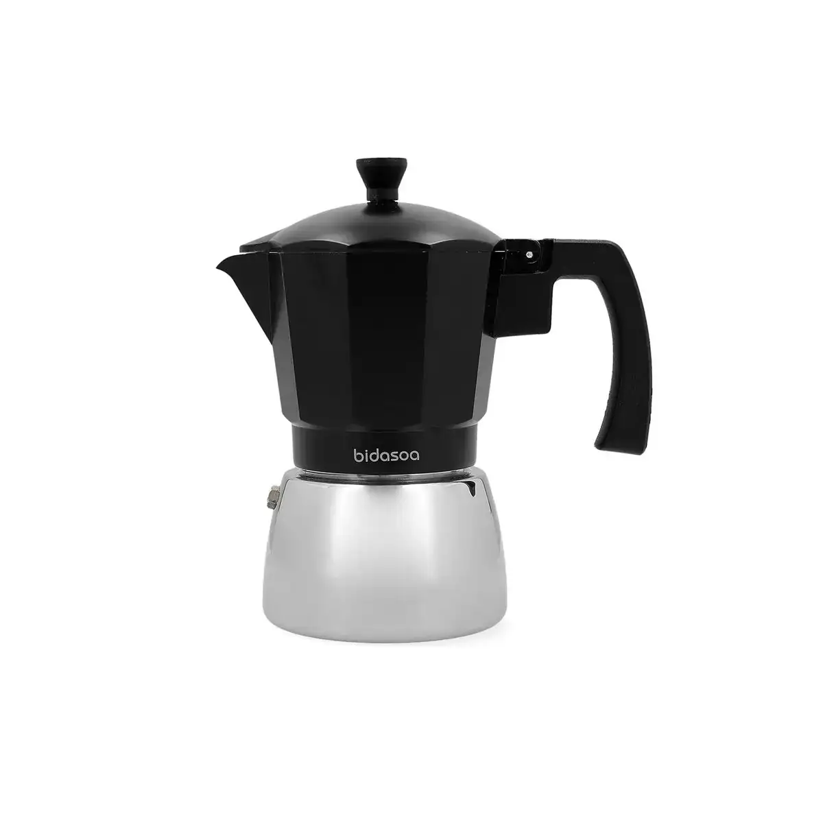 Cafetiere italienne bidasoa tribeca aluminium acier metal 6 tasses_9097. DIAYTAR COTE D'IVOIRE - Là où Chaque Produit a son Propre Éclat. Explorez notre boutique en ligne et trouvez des articles qui ajoutent de la brillance à votre quotidien.