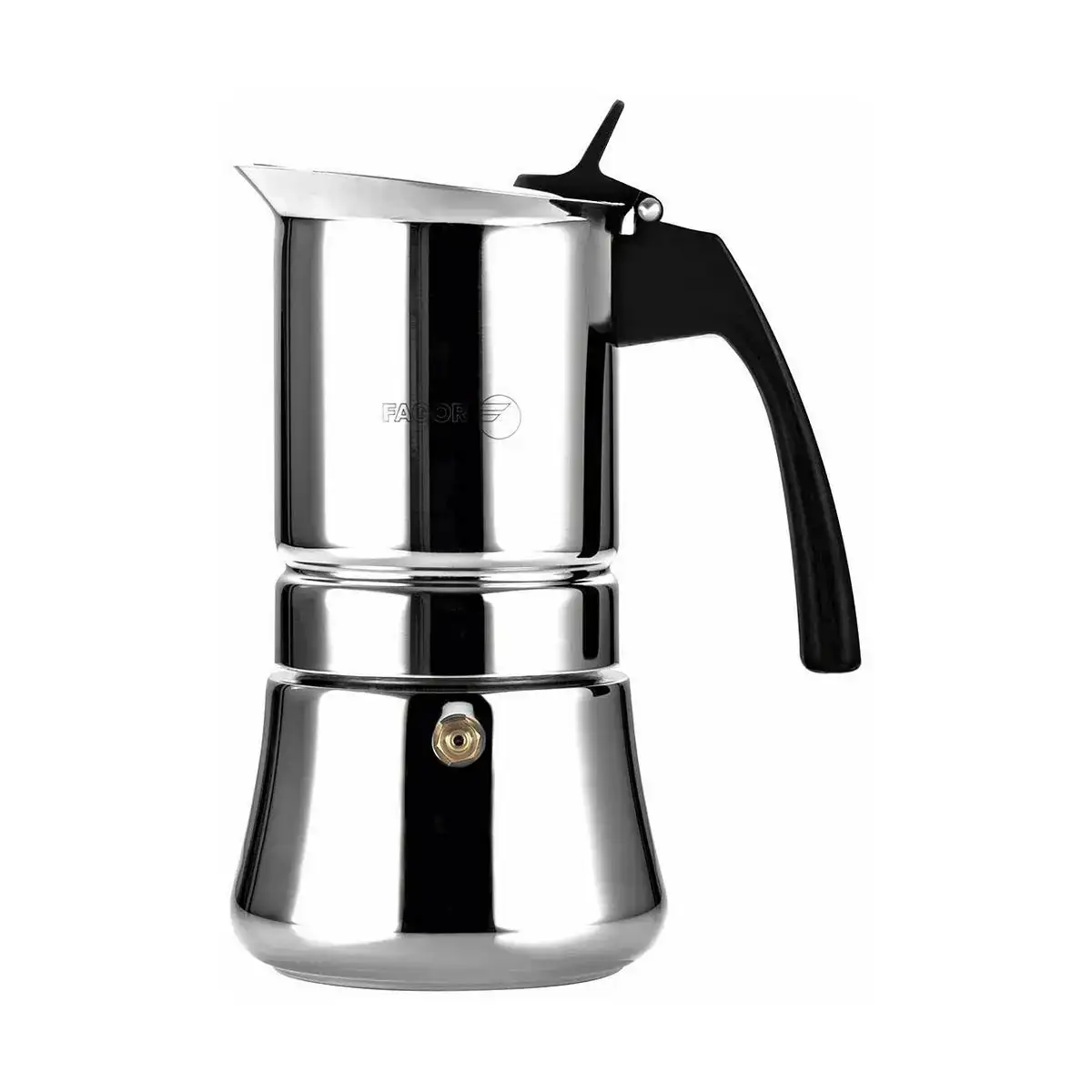 Cafetiere italienne fagor acier inoxydable 18 10 chrome 10 tasses _5784. DIAYTAR COTE D'IVOIRE - Là où Chaque Produit Est une Trouvaille. Parcourez notre catalogue diversifié et découvrez des articles qui enrichiront votre quotidien, du pratique à l'insolite.