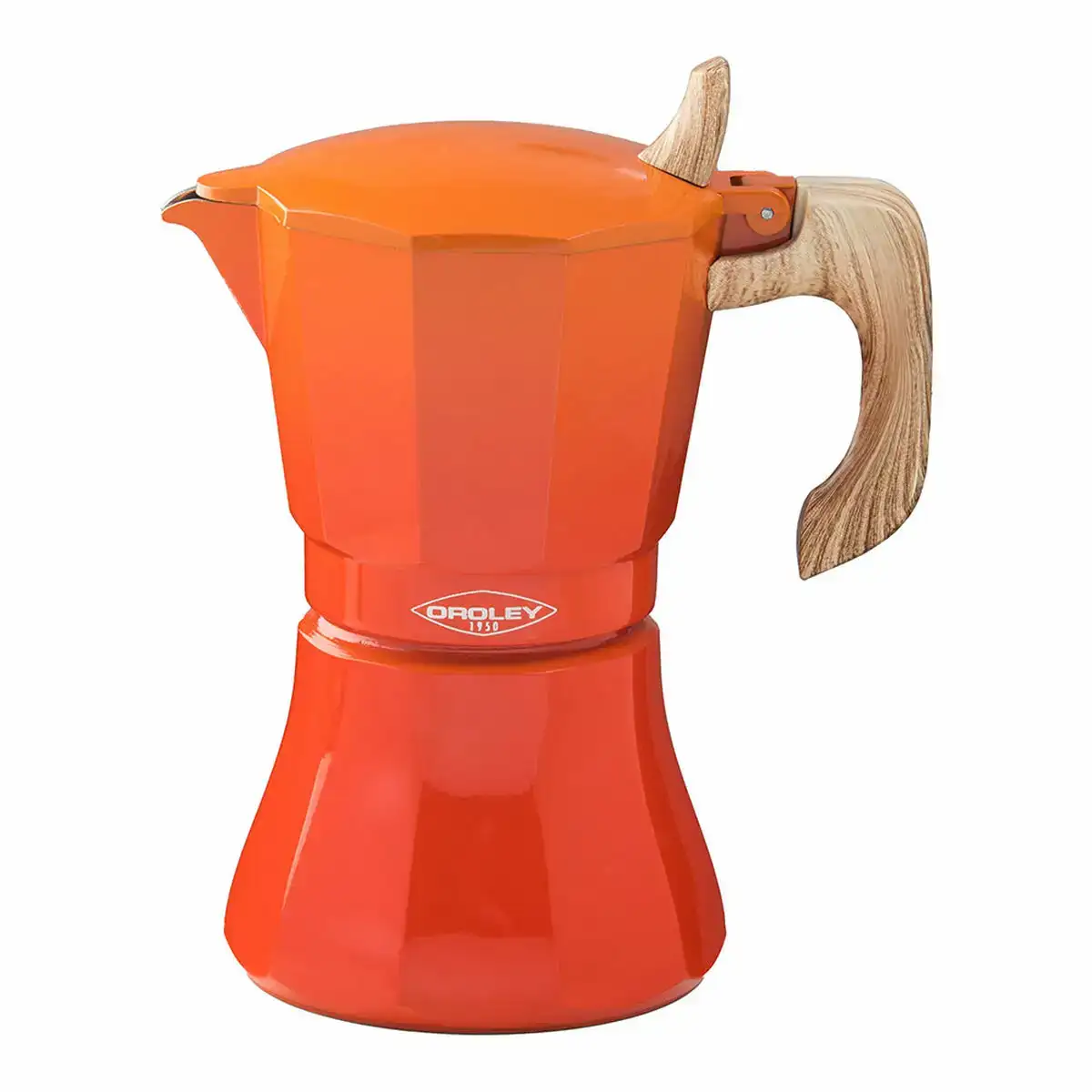 Cafetiere italienne oroley petra 6 tasses orange aluminium_4813. Bienvenue sur DIAYTAR COTE D'IVOIRE - Où le Shopping est une Affaire Personnelle. Découvrez notre sélection et choisissez des produits qui reflètent votre unicité et votre individualité.