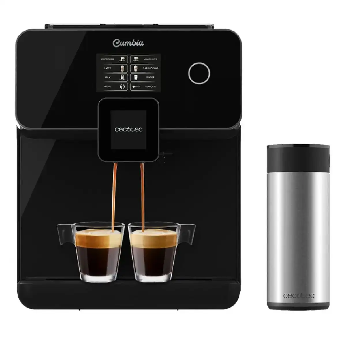 Cafetiere superautomatique cecotec power matic ccino 8000 touch 1400 w 19 bar 1 7 l_1745. DIAYTAR COTE D'IVOIRE - L'Artisanat à Portée de Clic. Découvrez notre boutique en ligne pour trouver des produits uniques qui célèbrent la créativité et l'artisanat sénégalais.