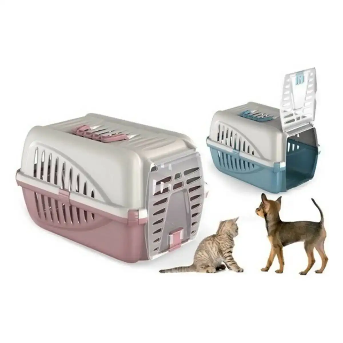 Cage de transport panzer plastique 50 x 33 x 31 cm_7930. Bienvenue sur DIAYTAR COTE D'IVOIRE - Où l'Élégance Rencontrer la Tradition. Explorez notre gamme variée et trouvez des articles qui marient le chic moderne au charme ancestral.