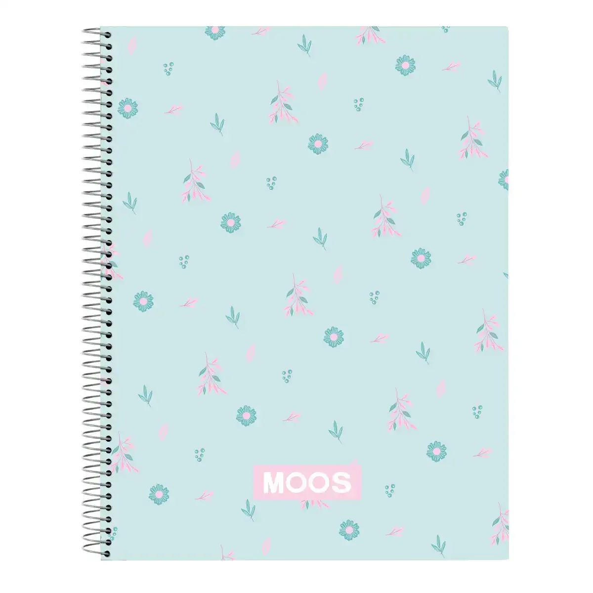 Cahier a spirale moos garden turquoise a4 120 volets_5062. DIAYTAR COTE D'IVOIRE - Où Chaque Produit a son Histoire à Raconter. Parcourez notre catalogue et découvrez des articles qui portent en eux la passion et l'histoire du Côte d'Ivoire.