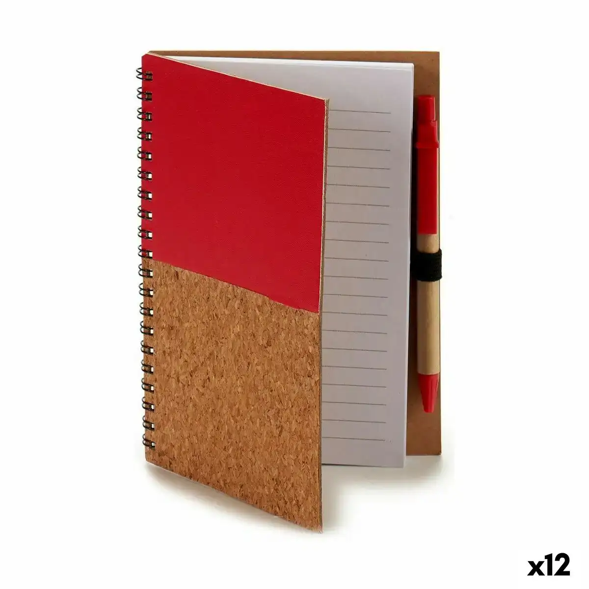 Cahier a spirales avec stylo 12 5 x 18 cm bois 12 unites _7823. DIAYTAR COTE D'IVOIRE - Où Choisir est une Célébration de l'Artisanat Local. Découvrez notre boutique en ligne et choisissez des produits qui incarnent la passion des artisans sénégalais.