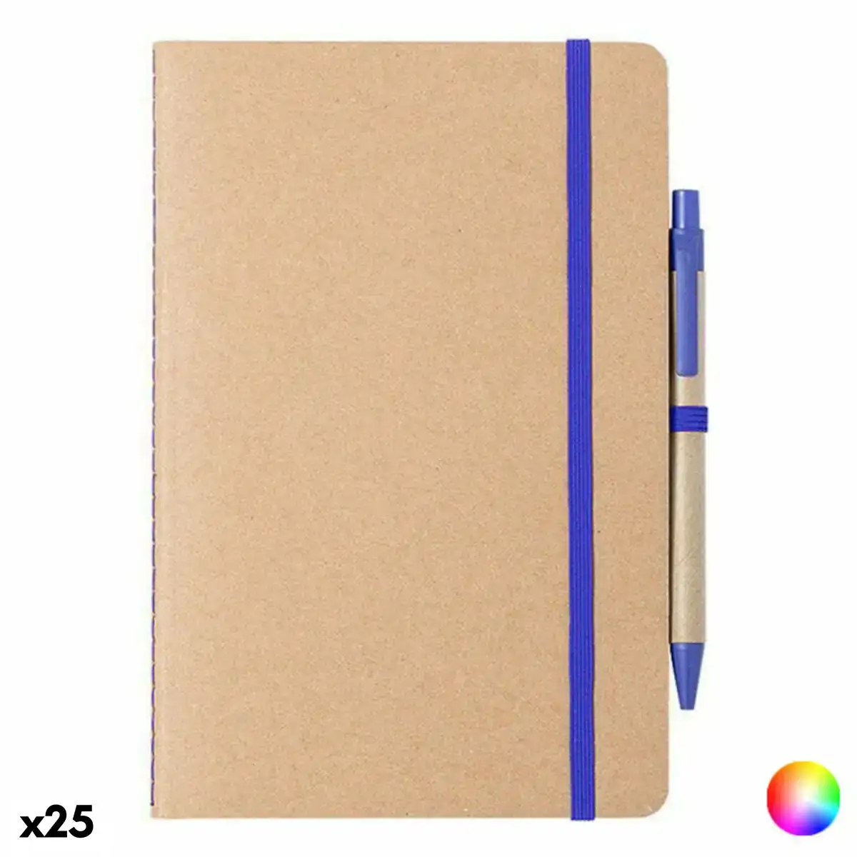 Cahier a spirales avec stylo 146837 25 unites _5400. DIAYTAR COTE D'IVOIRE - Où Choisir Devient un Acte de Découverte. Découvrez notre gamme et choisissez des produits qui éveillent votre curiosité et élargissent vos horizons.