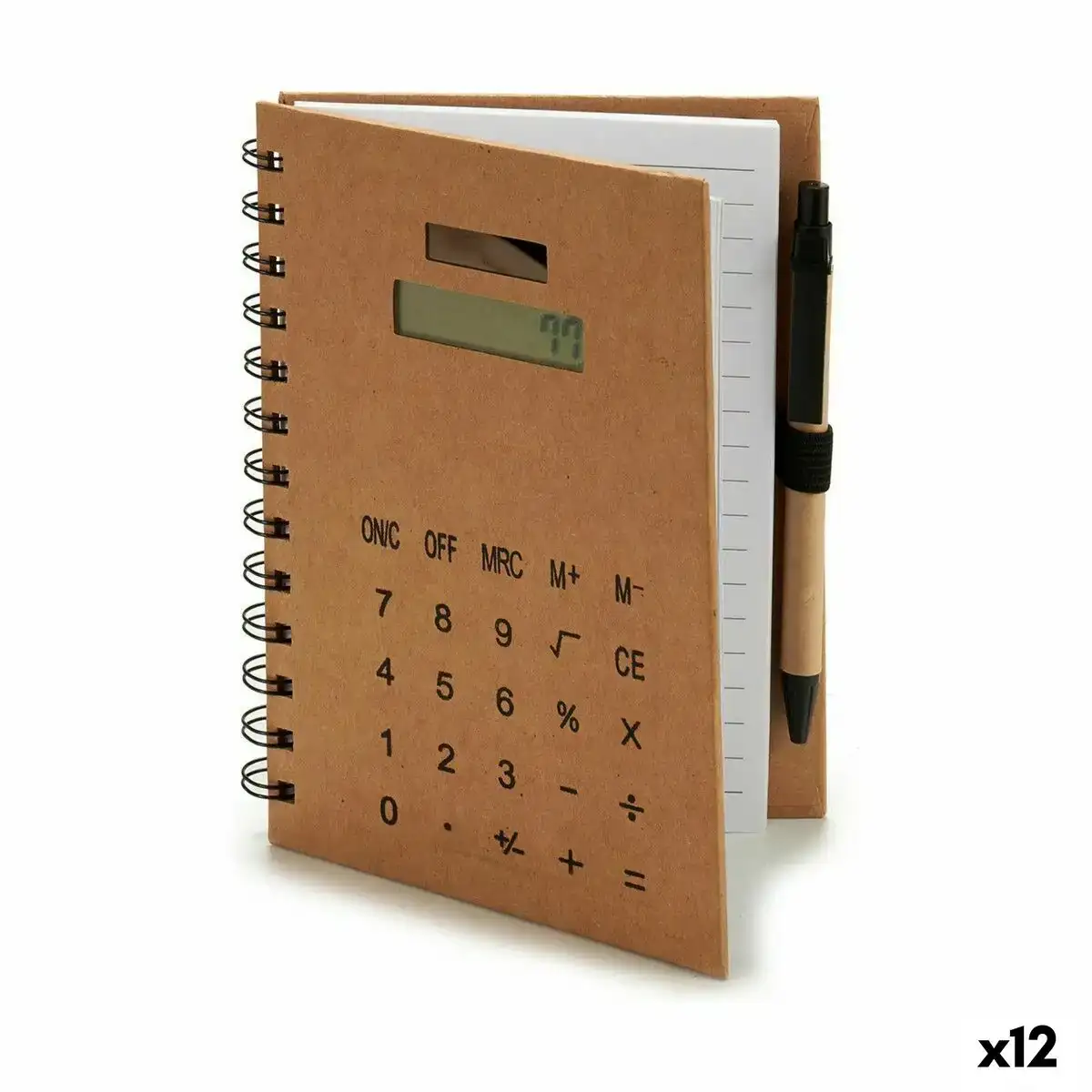 Cahier a spirales avec stylo calculatrice 14 x 18 x 1 5 cm 12 unites _1662. DIAYTAR COTE D'IVOIRE - Là où la Tradition Devient Tendance. Naviguez à travers notre boutique en ligne et choisissez des produits qui allient l'authenticité au contemporain.