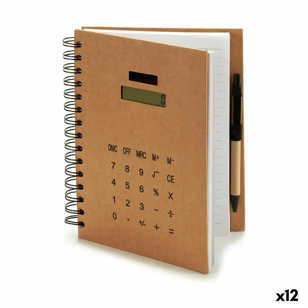 Cahier a spirales avec stylo calculatrice 2 5 x 21 x 18 cm 12 unites _5926. DIAYTAR COTE D'IVOIRE - Là où Chaque Achat a du Sens. Explorez notre gamme et choisissez des produits qui racontent une histoire, du traditionnel au contemporain.