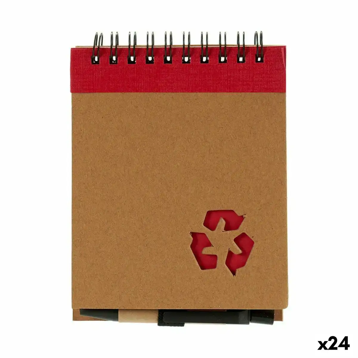 Cahier a spirales avec stylo carton recyclado 1 x 10 x 13 cm 24 unites _7133. Bienvenue chez DIAYTAR COTE D'IVOIRE - Où le Shopping Devient une Aventure. Découvrez notre collection diversifiée et explorez des produits qui reflètent la diversité du Côte d'Ivoire.