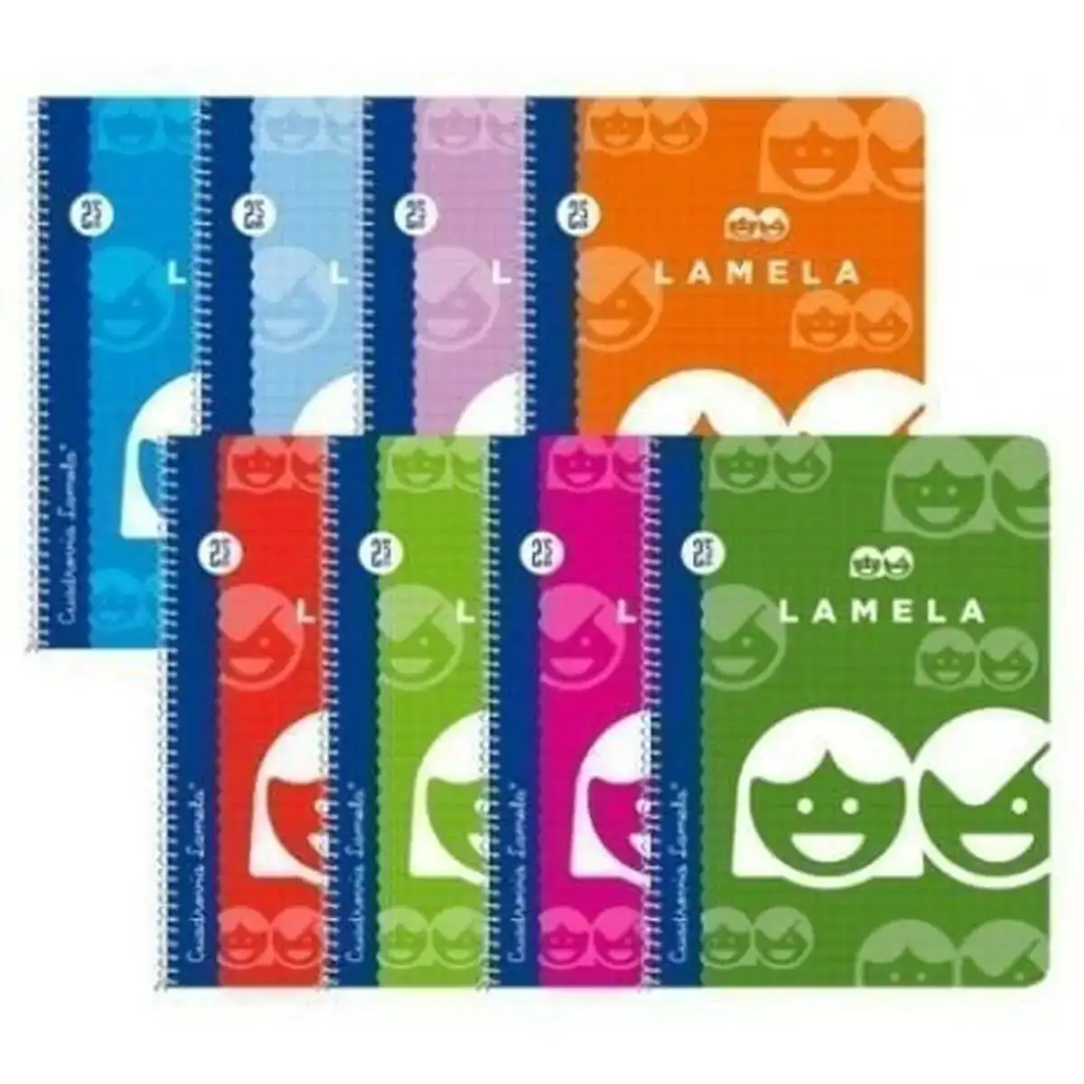 Cahier lamela multicouleur 40 volets quarto 10 unites _5487. DIAYTAR COTE D'IVOIRE - Là où la Qualité est Non Négociable. Parcourez notre boutique en ligne pour découvrir des produits qui incarnent le raffinement et l'excellence du Côte d'Ivoire.