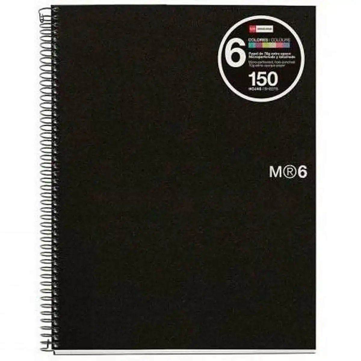 Cahier miquelrius microperfore noir a5 5 unites _3092. DIAYTAR COTE D'IVOIRE - Là où Chaque Produit a son Histoire. Découvrez notre gamme de produits, chacun portant en lui le récit de l'artisanat et de la passion, pour vous offrir une expérience de shopping authentique.