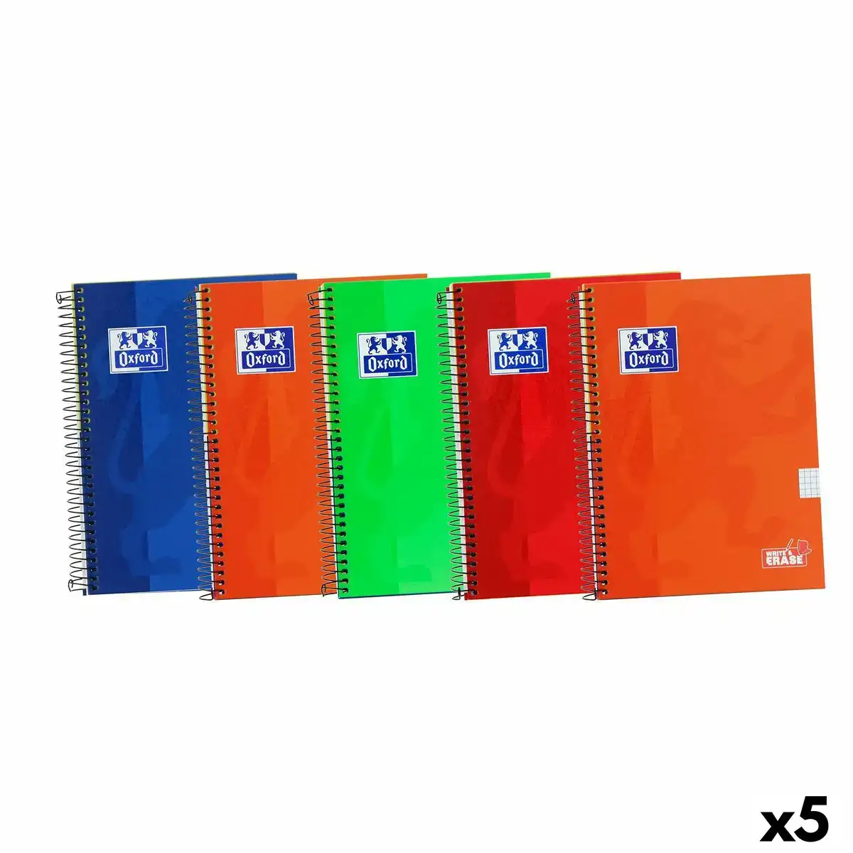 Cahier oxford classic write erase 1 4 multicouleur 80 volets 5 unites _4120. DIAYTAR COTE D'IVOIRE - L'Art de Vivre le Shopping Authentique. Découvrez notre boutique en ligne et trouvez des produits qui incarnent la passion et le savoir-faire du Côte d'Ivoire.