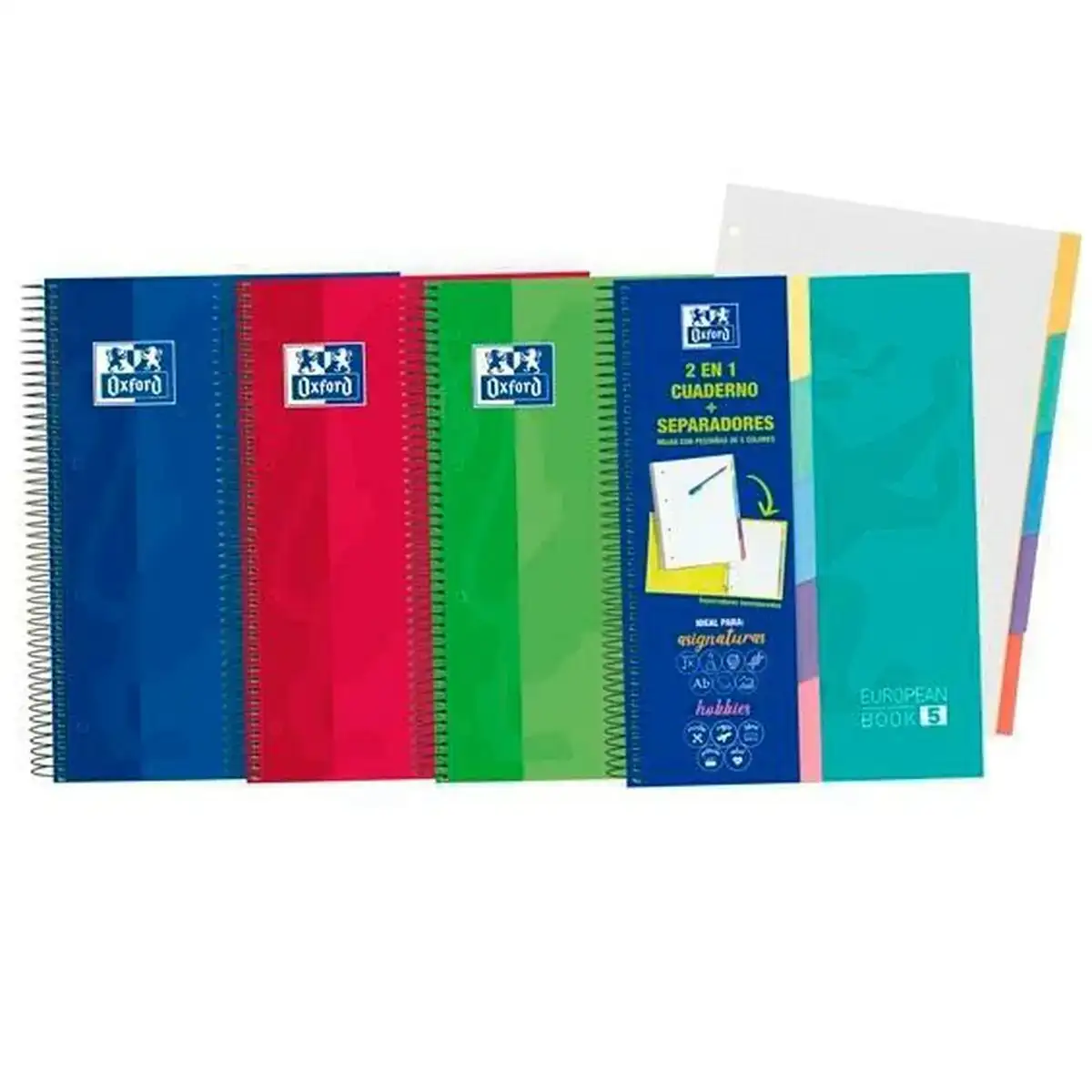 Cahier oxford european book 5 2 en 1 microperfore a4 100 volets 5 mm couvercle rigide spirale 10 unites _6356. Entrez dans l'Univers de DIAYTAR COTE D'IVOIRE - Où le Choix Rencontre l'Authenticité. Explorez nos rayons virtuels et trouvez des produits qui incarnent la richesse de notre culture.