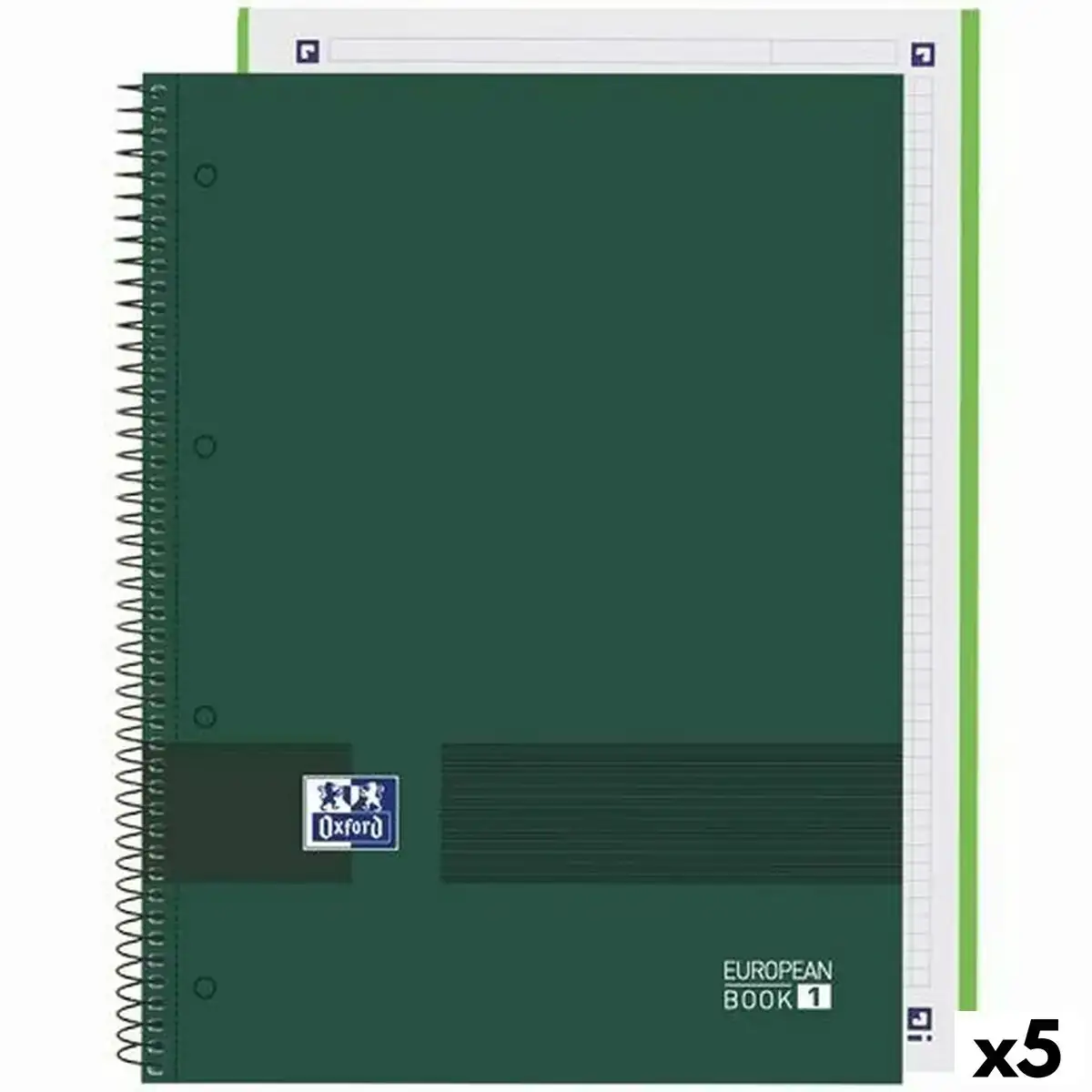 Cahier oxford european book write erase vert militaire a4 80 volets 5 unites_8583. Bienvenue sur DIAYTAR COTE D'IVOIRE - Où Chaque Produit a son Histoire. Découvrez notre sélection unique et choisissez des articles qui racontent la richesse culturelle et artistique du Côte d'Ivoire.
