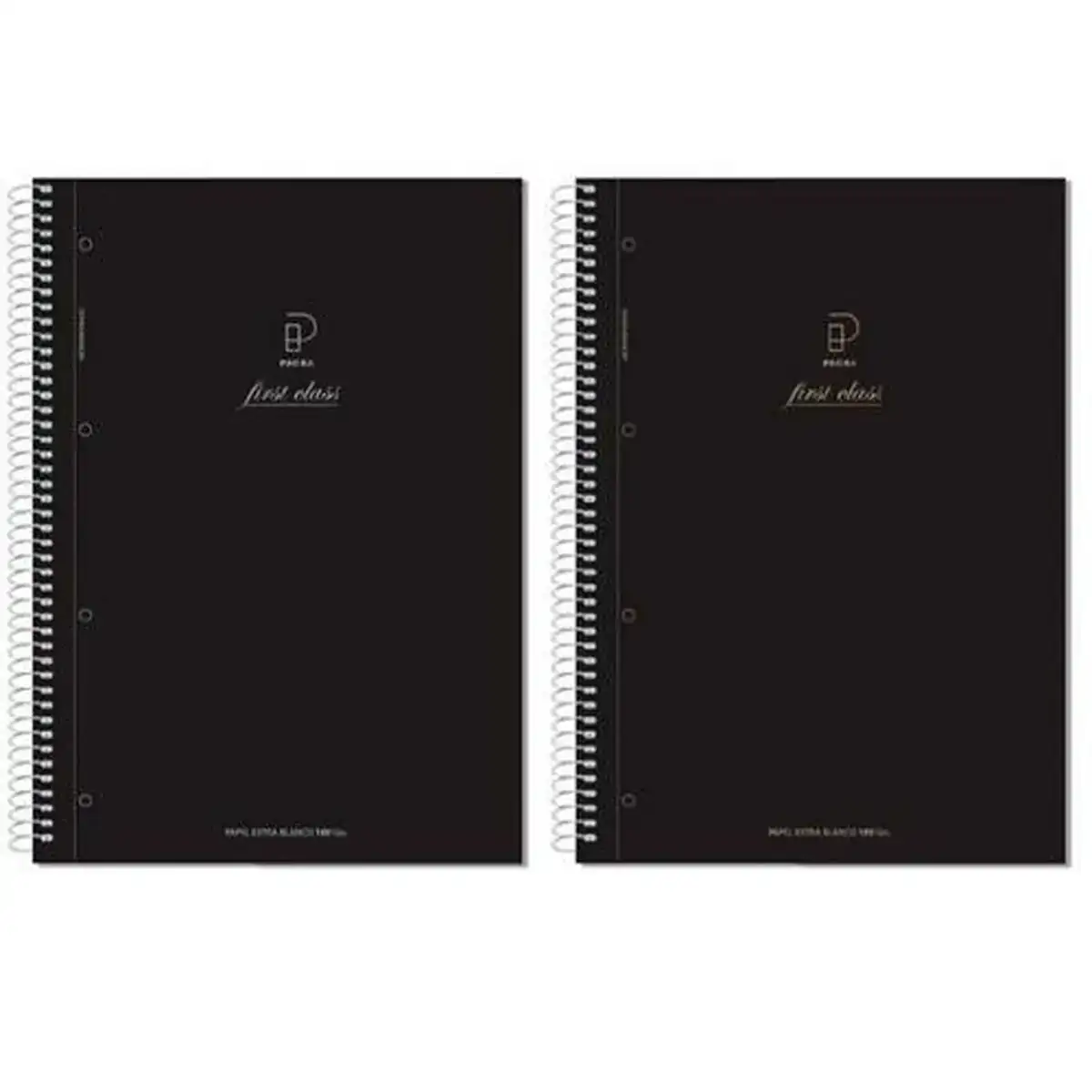 Cahier pacsa first class 4 unites noir a4 120 volets_8410. DIAYTAR COTE D'IVOIRE - Votre Portail vers l'Extraordinaire. Parcourez nos collections et découvrez des produits qui vous emmènent au-delà de l'ordinaire, créant une expérience de shopping mémorable.