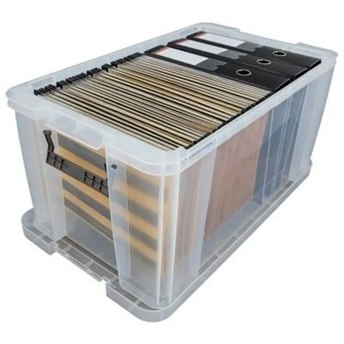 Caisse de rangement empilable archivo 2000 38 x 65 x 31 cm transparent_8098. Entrez dans l'Univers de DIAYTAR COTE D'IVOIRE - Où le Shopping Devient une Découverte. Explorez nos rayons et dénichez des trésors qui illuminent votre quotidien.