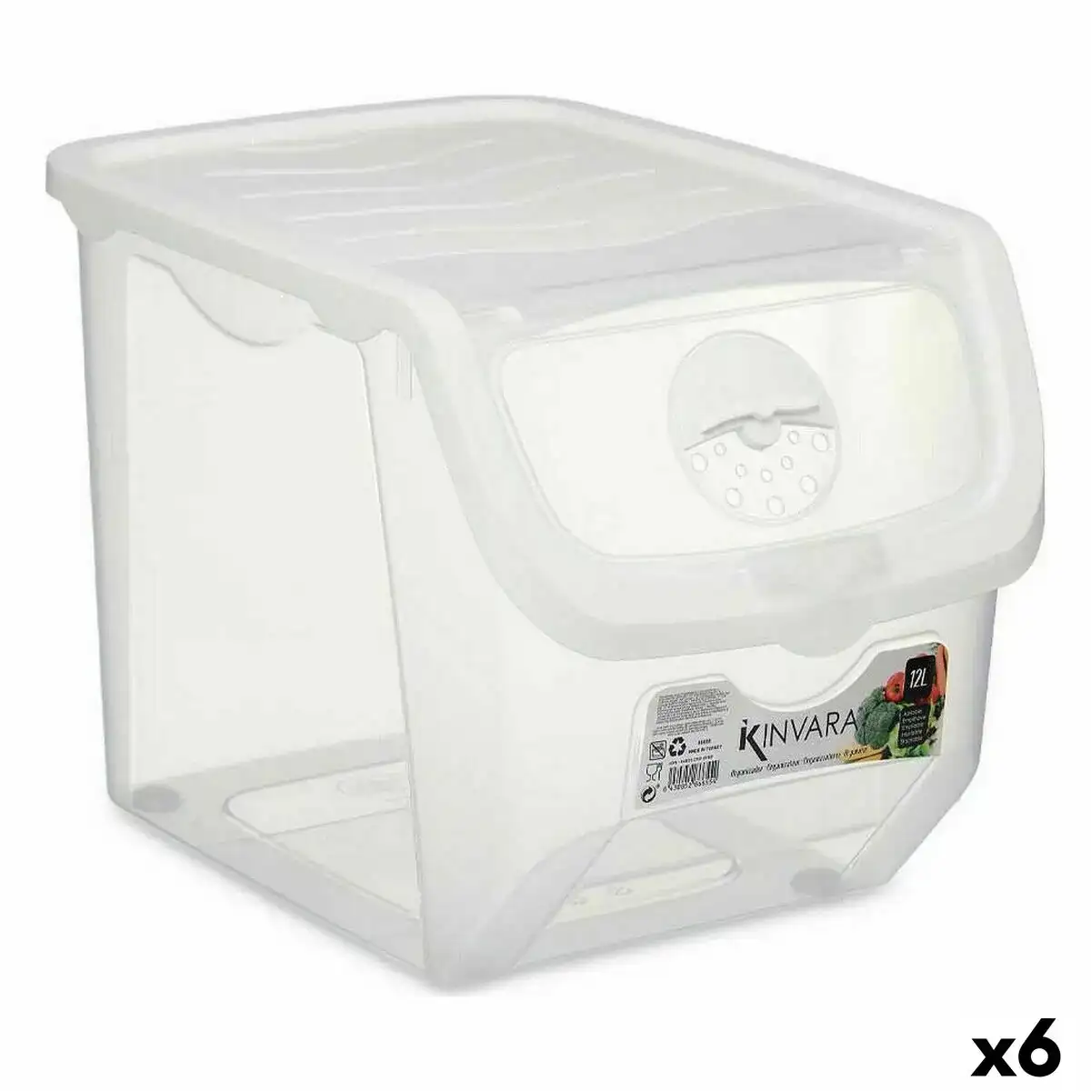 Caisse de rangement empilable frigo transparent plastique 31 x 24 x 23 5 cm 6 unites _9120. DIAYTAR COTE D'IVOIRE - Votre Source de Découvertes Shopping. Naviguez à travers nos catégories et découvrez des articles qui vous surprendront et vous séduiront.