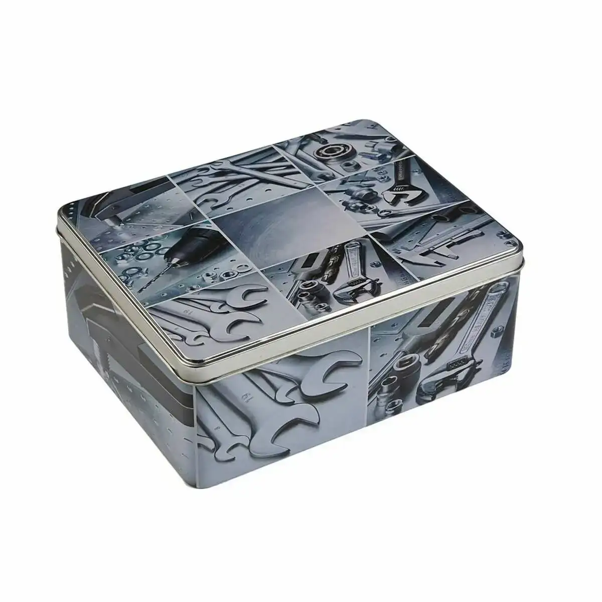 Caisse de rangement empilable versa metal fusion_1514. DIAYTAR COTE D'IVOIRE - Là où la Diversité Rencontre la Qualité. Parcourez notre gamme complète et trouvez des produits qui incarnent la richesse et l'unicité du Côte d'Ivoire.