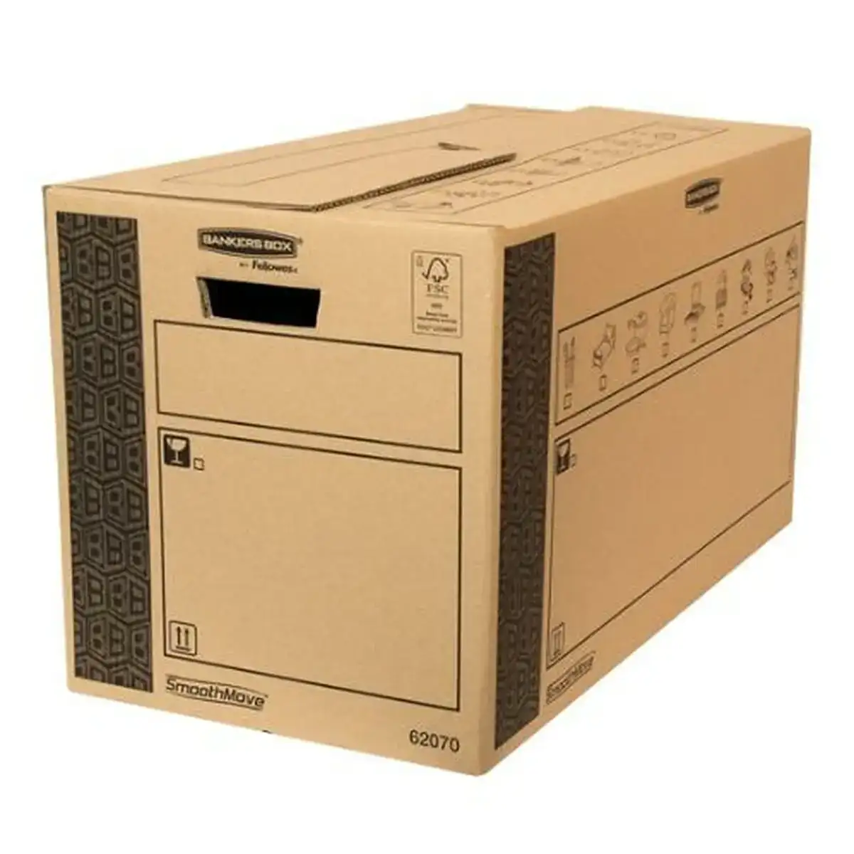 Caisse fellowes cargo box transport marron carton 39 5 x 36 x 67 cm _8879. Bienvenue chez DIAYTAR COTE D'IVOIRE - Où Choisir Rime avec Découvrir. Plongez dans notre catalogue et trouvez des produits qui révèlent la diversité et la richesse culturelle du Côte d'Ivoire.