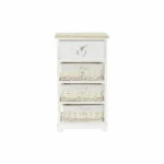 Caisson a tiroirs dkd home decor blanc marron clair osier bois de paulownia 40 x 29 x 73 cm_4322. Bienvenue chez DIAYTAR COTE D'IVOIRE - Où le Shopping Devient une Aventure. Découvrez notre collection diversifiée et explorez des produits qui reflètent la diversité du Côte d'Ivoire.