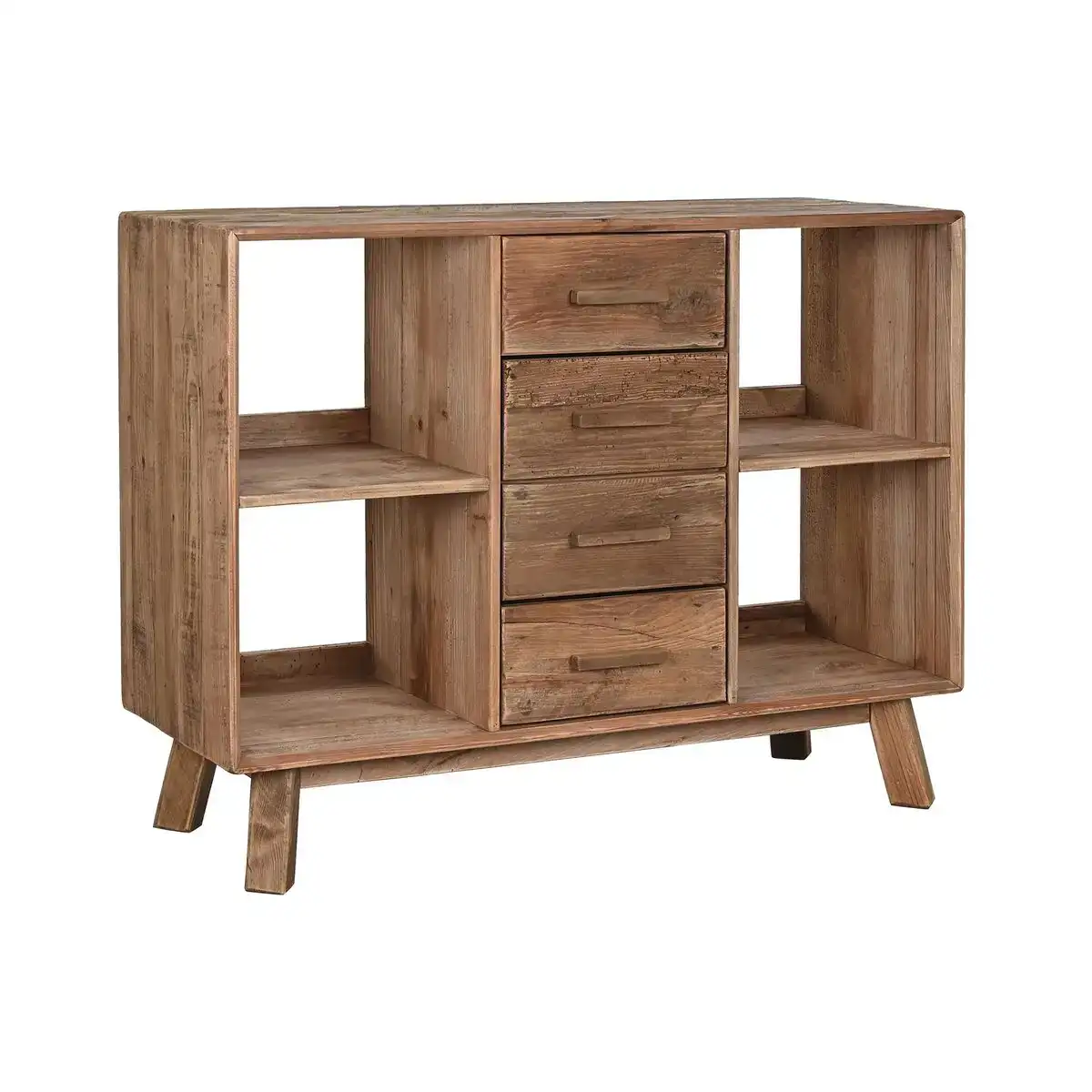 Caisson a tiroirs dkd home decor brun fonce bois bois recycle alpino 120 x 40 x 90 cm_6007. DIAYTAR COTE D'IVOIRE - Où Choisir Devient une Découverte. Explorez notre boutique en ligne et trouvez des articles qui vous surprennent et vous ravissent à chaque clic.