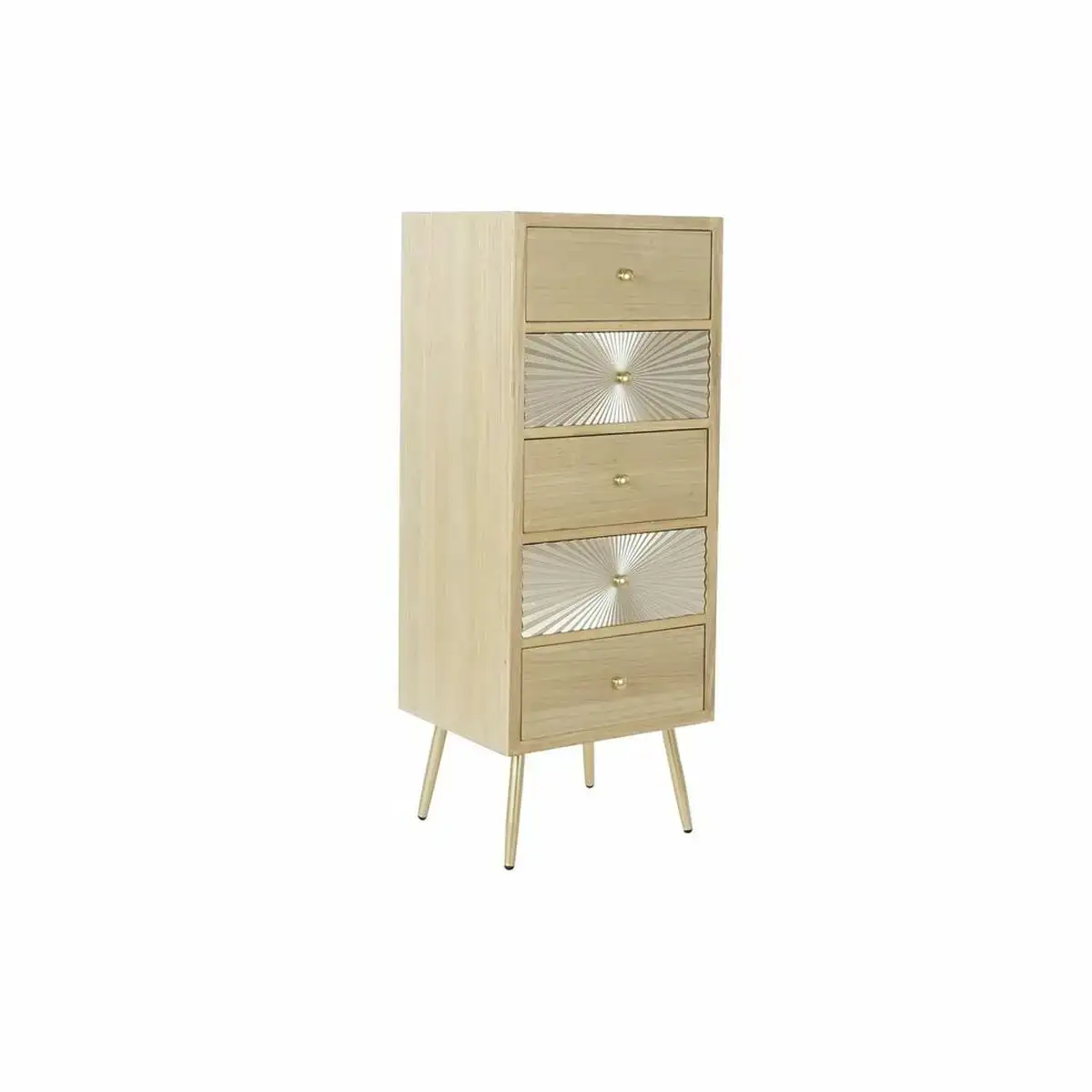 Caisson a tiroirs dkd home decor multicouleur dore naturel metal sapin bois mdf moderne 30 x 40 cm 45 x 38 x 117 cm_8649. DIAYTAR COTE D'IVOIRE - Où Choisir est un Plaisir. Explorez notre boutique en ligne et choisissez parmi des produits de qualité qui satisferont vos besoins et vos goûts.