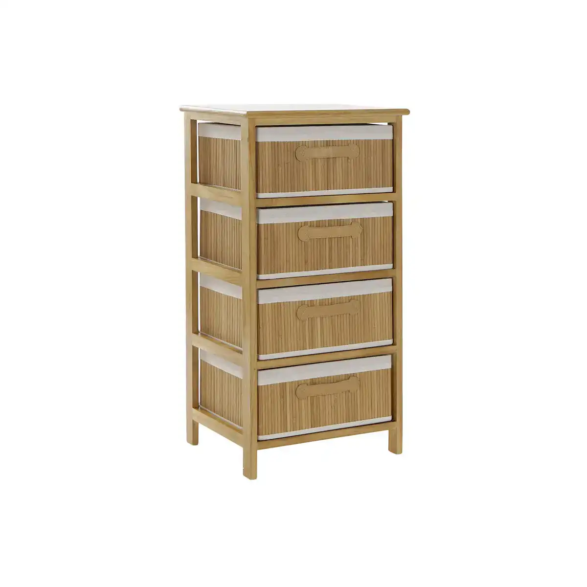 Caisson a tiroirs dkd home decor naturel bambou bois de paulownia 42 x 32 x 81 cm_8644. Votre Destination de Choix: DIAYTAR COTE D'IVOIRE - Où l'Authenticité Rencontre la Commodité. Faites l'expérience de magasiner en ligne pour des articles qui incarnent la richesse culturelle et la modernité du Côte d'Ivoire.