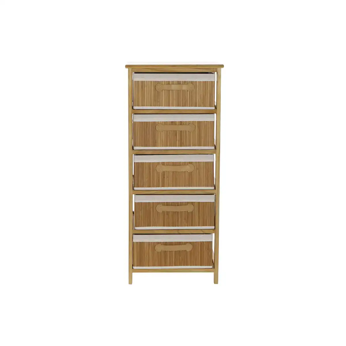 Caisson a tiroirs dkd home decor naturel bambou bois de paulownia 42 x 32 x 98 cm_4391. DIAYTAR COTE D'IVOIRE - Votre Destination Shopping pour Tous. Parcourez notre boutique en ligne et découvrez une variété de produits pour satisfaire tous vos besoins et désirs.