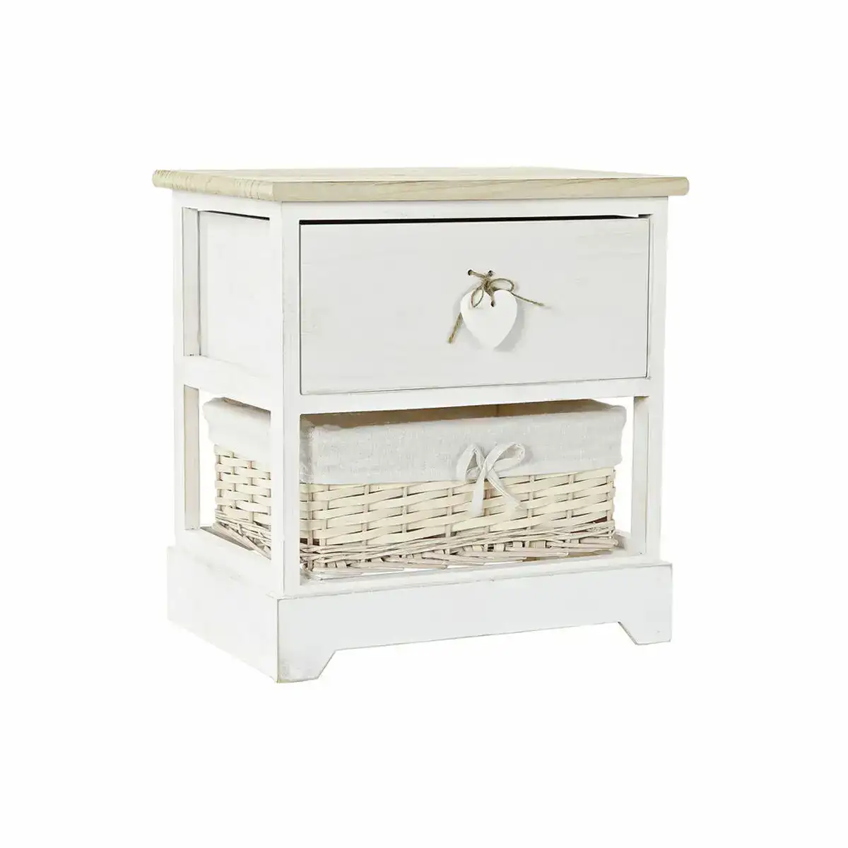 Caisson a tiroirs dkd home decor naturel blanc osier bois de paulownia 40 x 29 x 42 5 cm _8807. Bienvenue sur DIAYTAR COTE D'IVOIRE - Où le Shopping est une Affaire Personnelle. Découvrez notre sélection et choisissez des produits qui reflètent votre unicité et votre individualité.