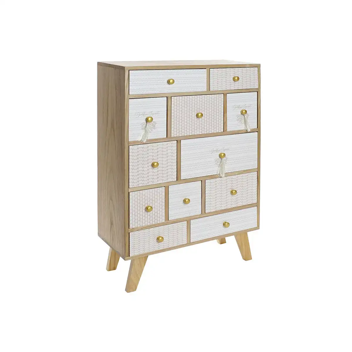 Caisson a tiroirs dkd home decor naturel bois de paulownia 60 x 26 x 94 cm_2165. DIAYTAR COTE D'IVOIRE - L'Art de Trouver ce que Vous Aimez. Plongez dans notre assortiment varié et choisissez parmi des produits qui reflètent votre style et répondent à vos besoins.