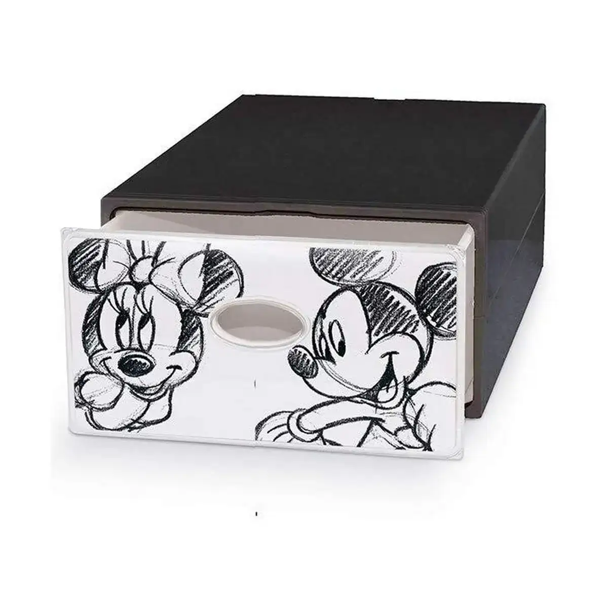 Caisson a tiroirs domopak living mickey minnie plastique gris fonce 28 x 40 x 15 cm _8273. Bienvenue chez DIAYTAR COTE D'IVOIRE - Où Votre Shopping Prend Vie. Découvrez notre univers et dénichez des trésors qui ajoutent de la couleur à votre quotidien.