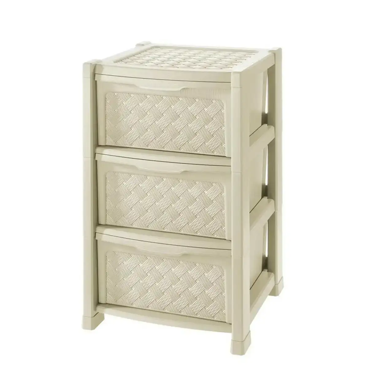 Caisson a tiroirs tontarelli arianna 3 tiroirs blanc 38 x 38 x 60 cm_1665. Entrez dans l'Univers de DIAYTAR COTE D'IVOIRE - Votre Destination de Shopping Complète. Découvrez des produits qui reflètent la diversité et la richesse culturelle du Côte d'Ivoire, le tout à portée de clic.