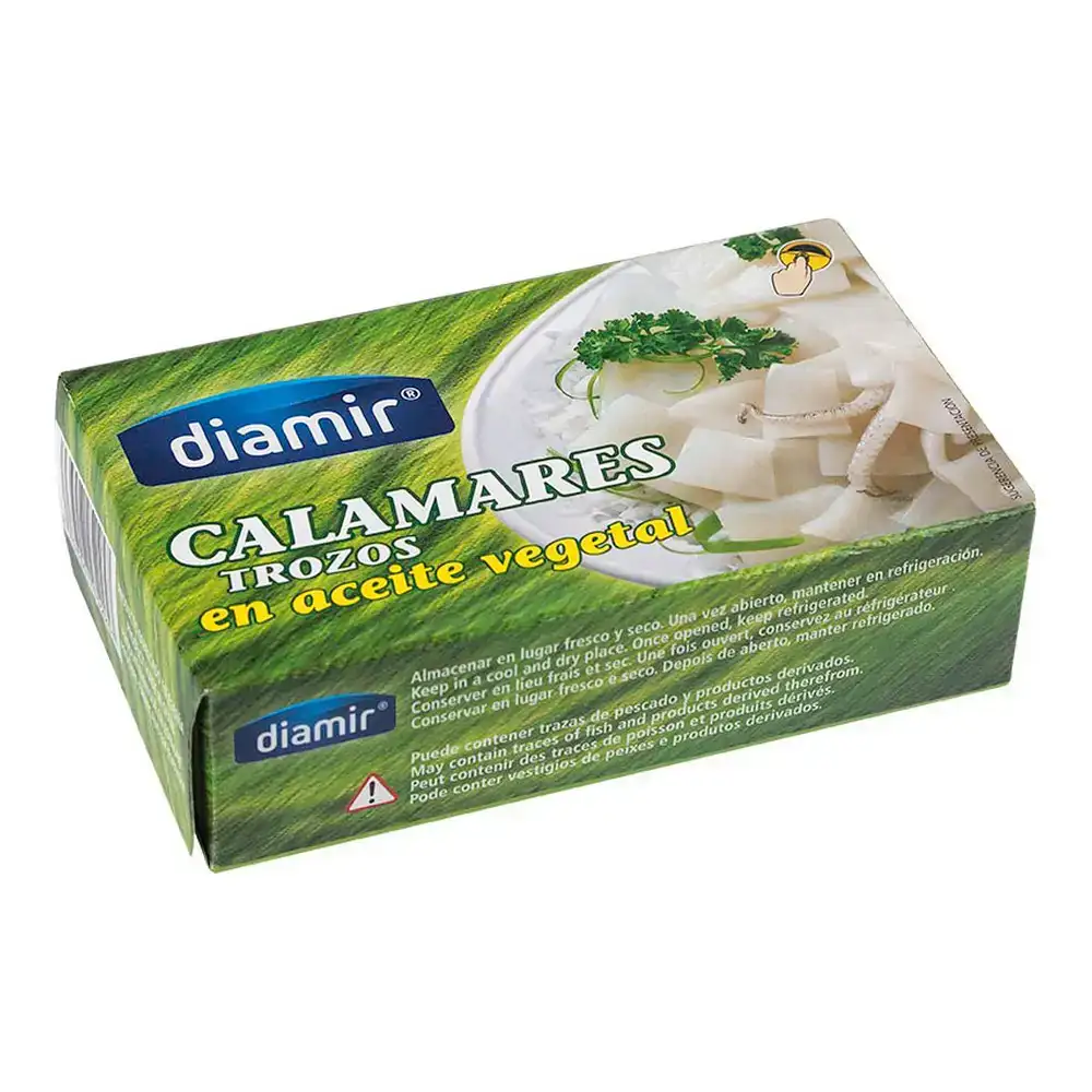 Calamar diamir huile vegetale 110 g _8182. Bienvenue chez DIAYTAR COTE D'IVOIRE - Où Votre Shopping Prend Vie. Découvrez notre univers et dénichez des trésors qui ajoutent de la couleur à votre quotidien.