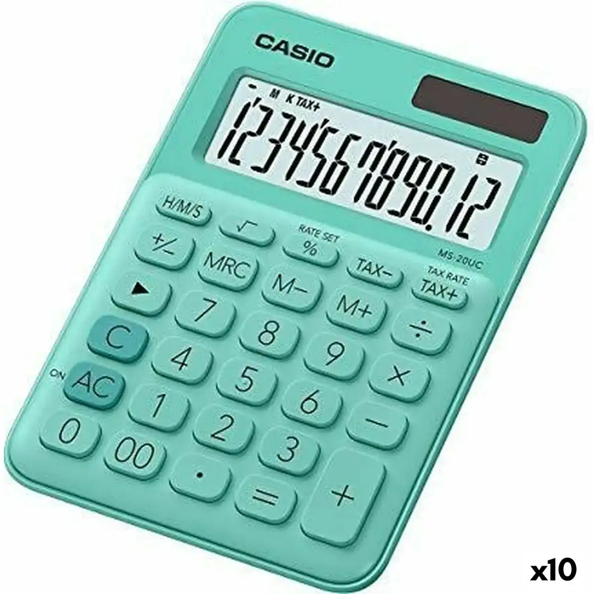 Calculatrice casio ms 20uc vert 2 3 x 10 5 x 14 95 cm 10 unites _6100. Entrez dans l'Univers de DIAYTAR COTE D'IVOIRE - Où Choisir est un Voyage. Explorez notre gamme diversifiée et trouvez des articles qui répondent à tous vos besoins et envies.