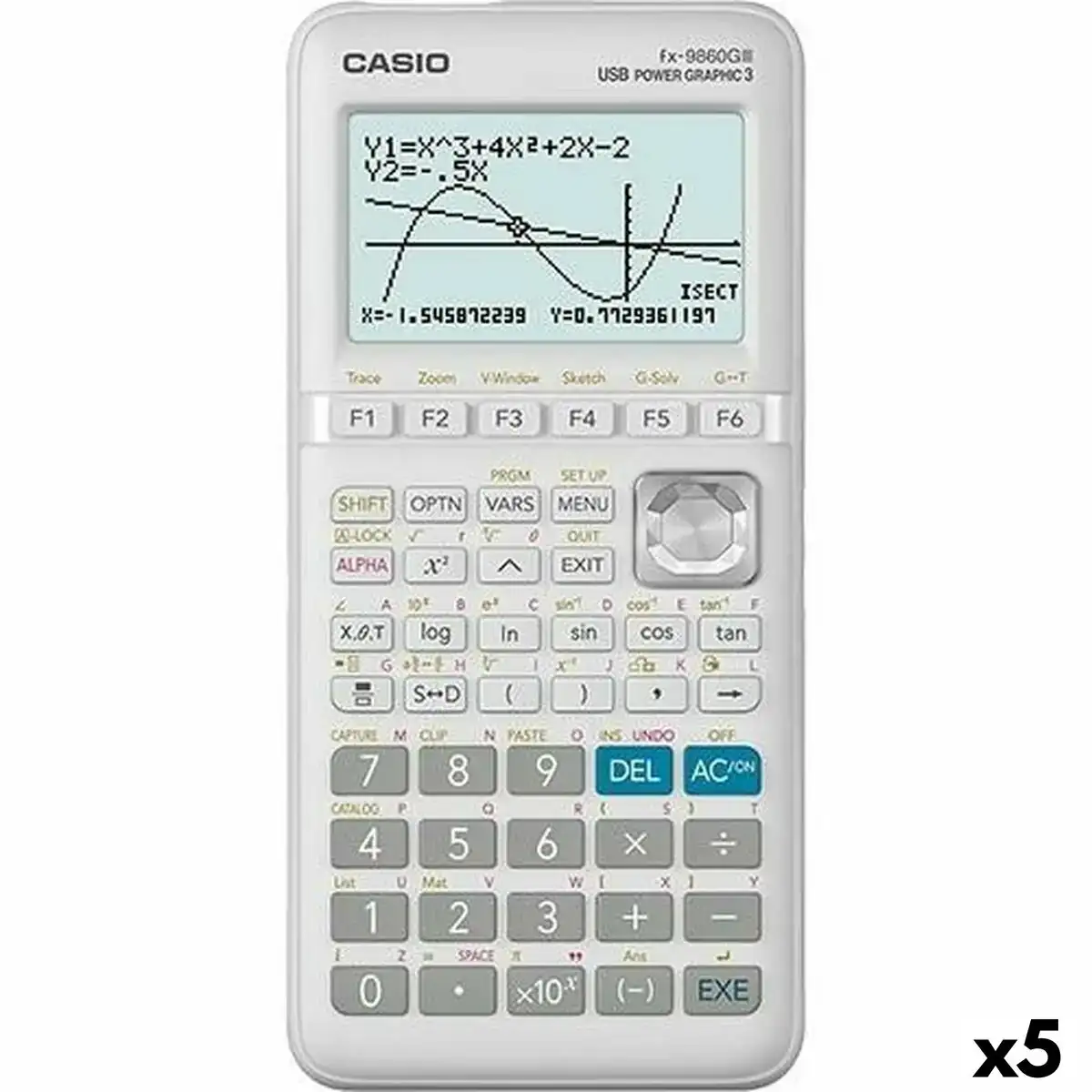 Calculatrice graphique casio fx 9860g ii blanc 5 unites _7201. Bienvenue chez DIAYTAR COTE D'IVOIRE - Où Chaque Produit a son Âme. Découvrez notre gamme et choisissez des articles qui résonnent avec votre personnalité et vos valeurs.