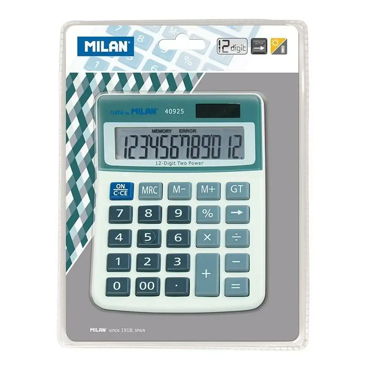 Calculatrice milan 40925 bleu 13 x 10 x 1 5 cm _7966. Bienvenue sur DIAYTAR COTE D'IVOIRE - Où Choisir est un Voyage Passionnant. Plongez dans notre catalogue et trouvez des produits qui révèlent la diversité et la beauté du Côte d'Ivoire.