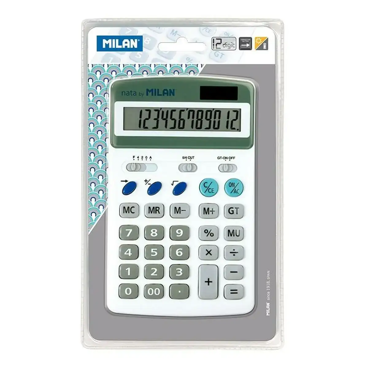 Calculatrice milan blanc 17 5 x 11 x 3 cm _3804. DIAYTAR COTE D'IVOIRE - L'Art du Shopping Sublime. Naviguez à travers notre catalogue et choisissez parmi des produits qui ajoutent une touche raffinée à votre vie quotidienne.