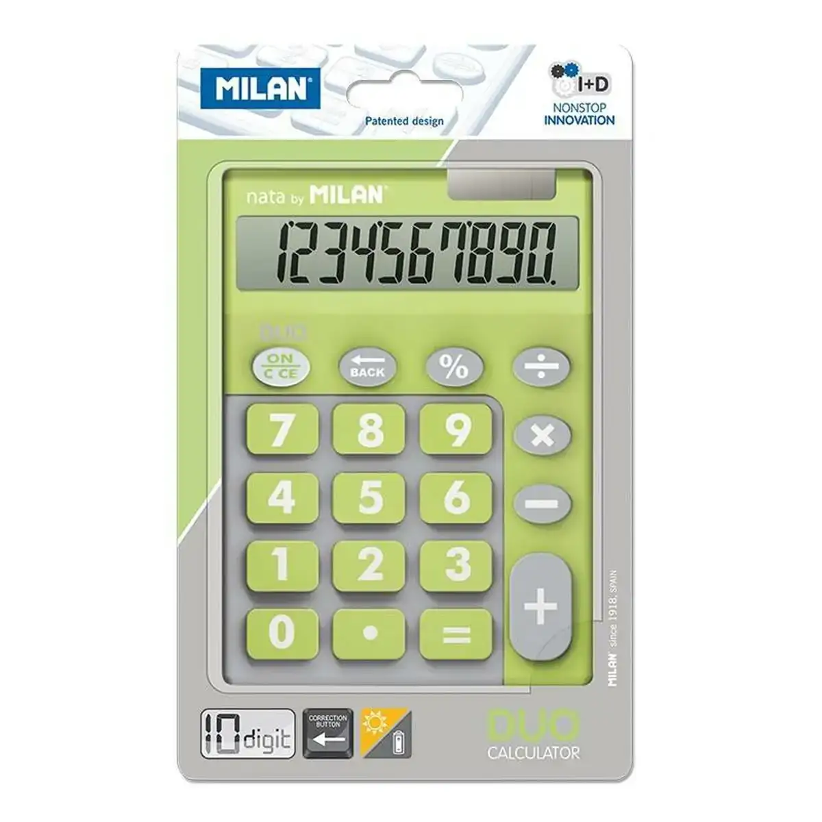 Calculatrice milan duo 14 5 x 10 6 x 2 1 cm vert_4233. DIAYTAR COTE D'IVOIRE - Où Choisir est une Célébration de l'Artisanat Local. Découvrez notre boutique en ligne et choisissez des produits qui incarnent la passion des artisans sénégalais.