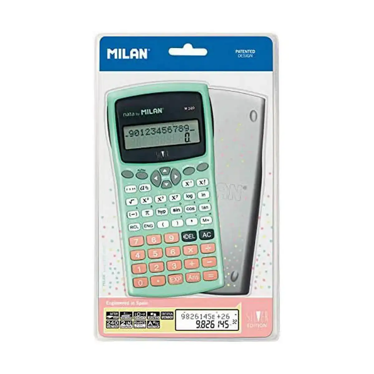 Calculatrice milan m240 pvc_7235. DIAYTAR COTE D'IVOIRE - Là où Choisir est une Célébration de l'Artisanat. Explorez notre gamme variée et choisissez des produits qui incarnent la tradition et le talent des artisans du Côte d'Ivoire.
