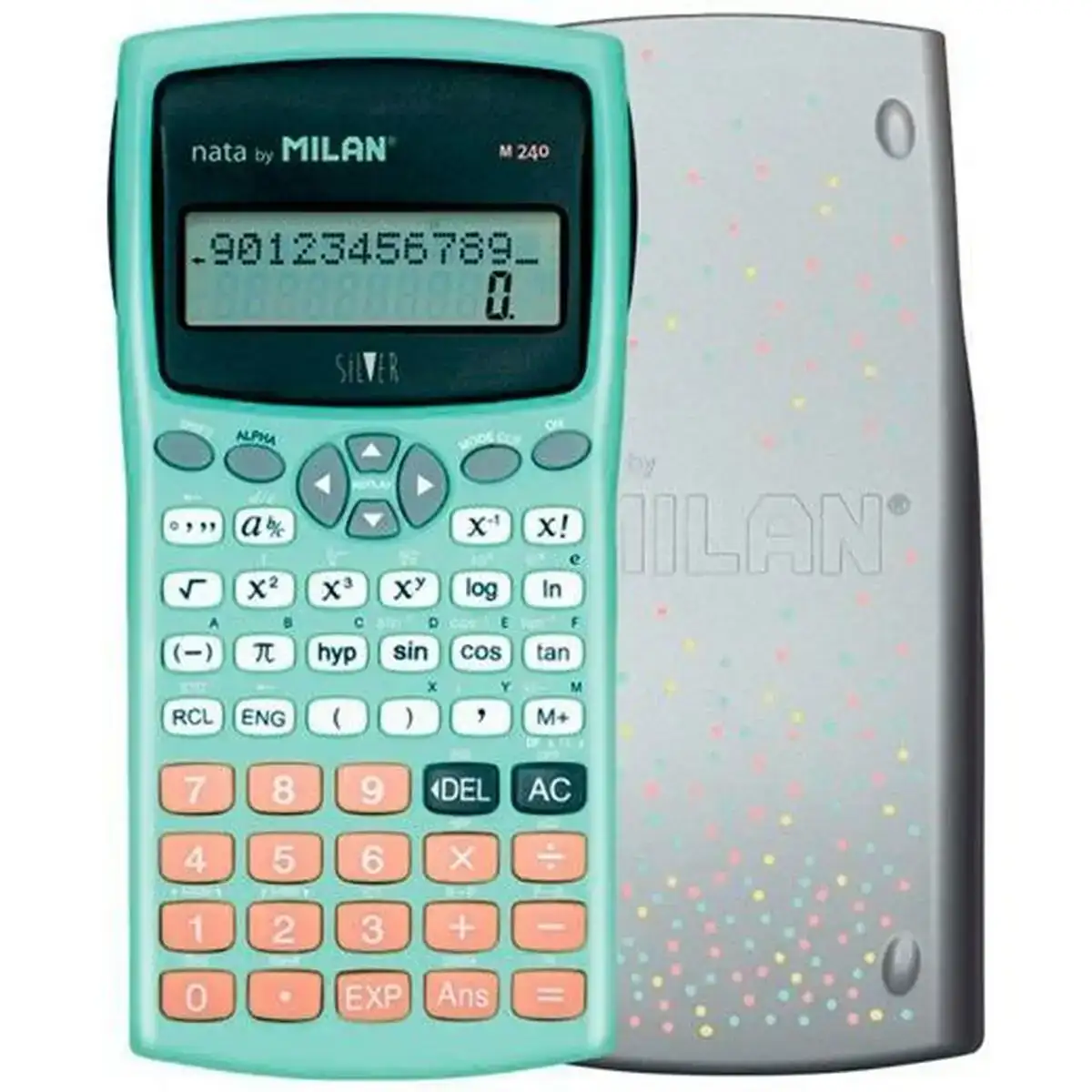 Calculatrice scientifique milan m240 turquoise argente 16 7 x 8 4 x 1 9 cm_3288. DIAYTAR COTE D'IVOIRE - Où Choisir est un Plaisir. Explorez notre boutique en ligne et choisissez parmi des produits de qualité qui satisferont vos besoins et vos goûts.