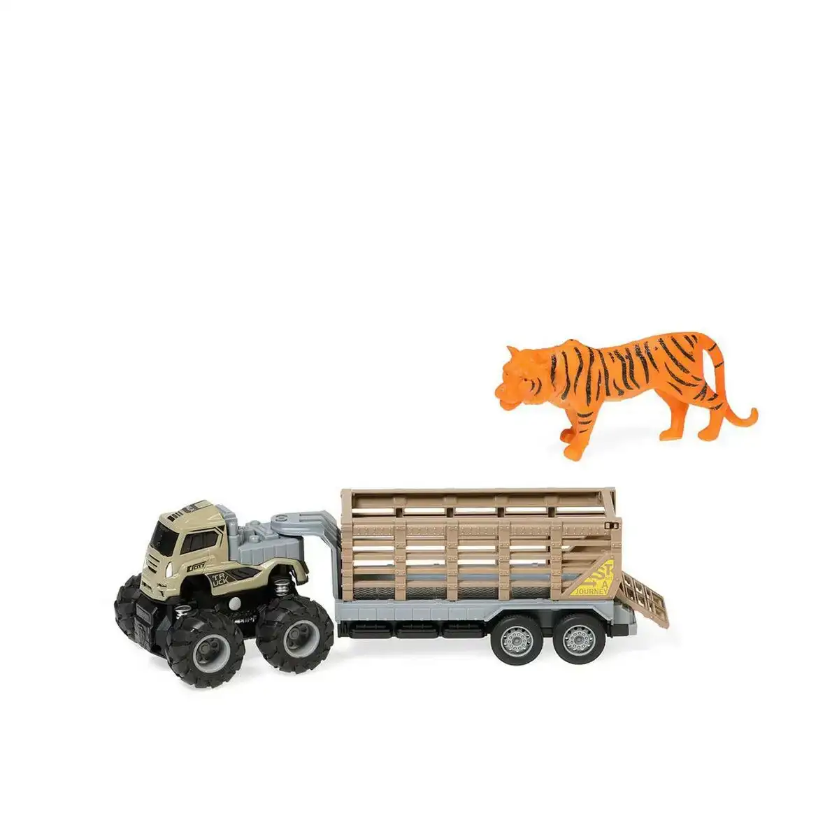 Camion animal trailer 30 x 15 cm _5292. DIAYTAR COTE D'IVOIRE - L'Art de Choisir, l'Art de Vivre. Parcourez notre boutique en ligne et découvrez des produits qui transforment chaque choix en une expérience enrichissante.