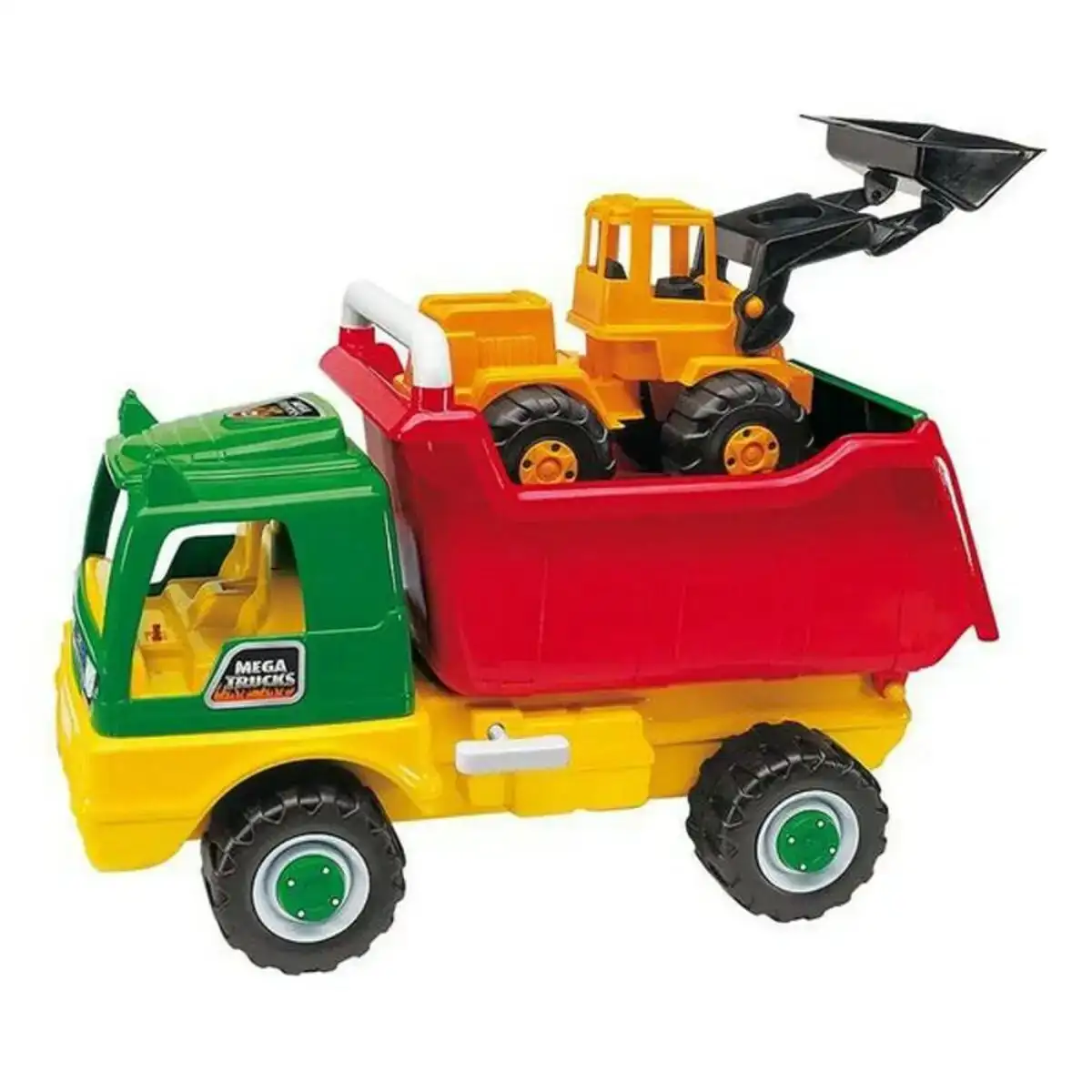 Camion benne et excavateur avc multicouleur 68 x 45 x 32 cm_3398. DIAYTAR COTE D'IVOIRE - Votre Destination Shopping pour Tous. Parcourez notre boutique en ligne et découvrez une variété de produits pour satisfaire tous vos besoins et désirs.
