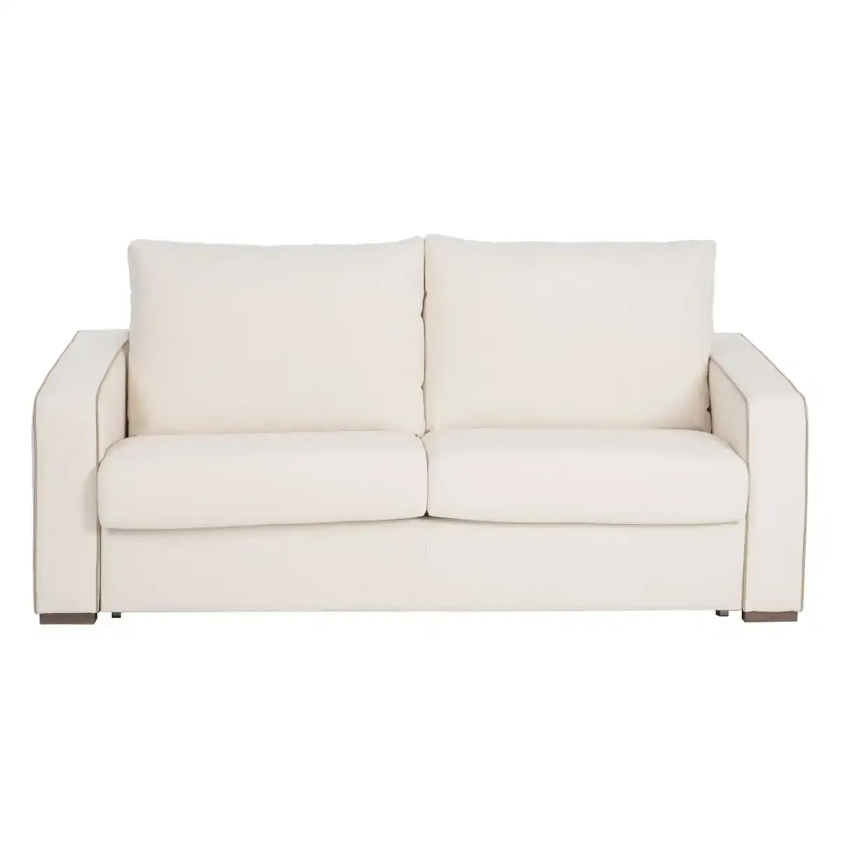 Canape 195 x 95 x 88 cm tissu synthetique creme_5416. Bienvenue sur DIAYTAR COTE D'IVOIRE - Où le Shopping est une Affaire Personnelle. Découvrez notre sélection et choisissez des produits qui reflètent votre unicité et votre individualité.