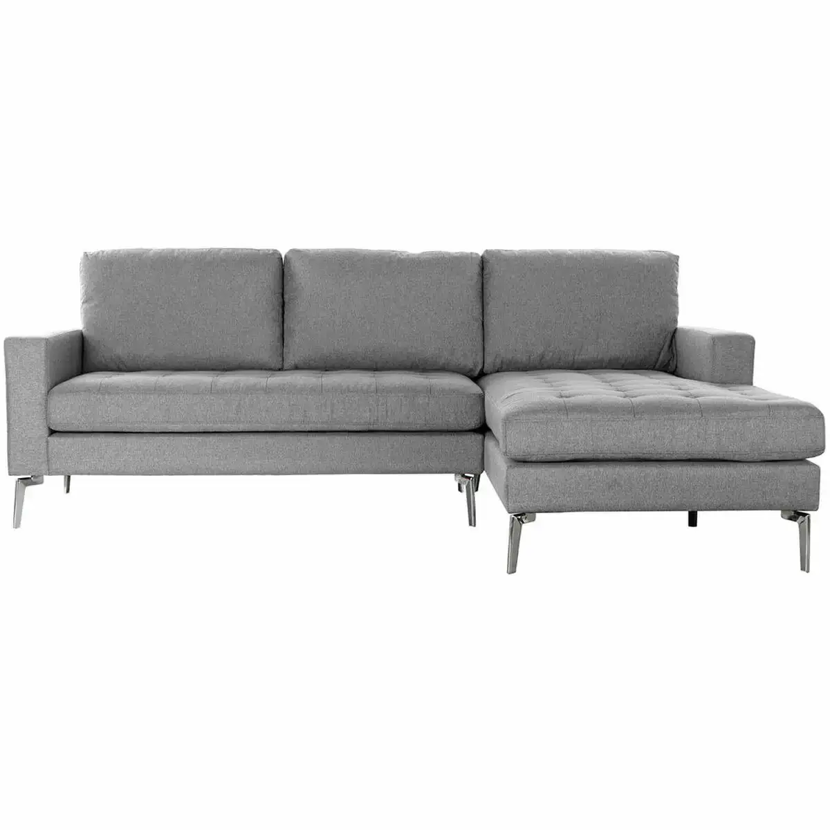 Canape chaise longue dkd home decor 8424001809127 240 x 160 x 84 cm gris metal moderne_7244. DIAYTAR COTE D'IVOIRE - Où Choisir Devient une Expérience Personnalisée. Explorez notre boutique en ligne pour découvrir des produits qui s'adaptent à votre style et à votre essence.