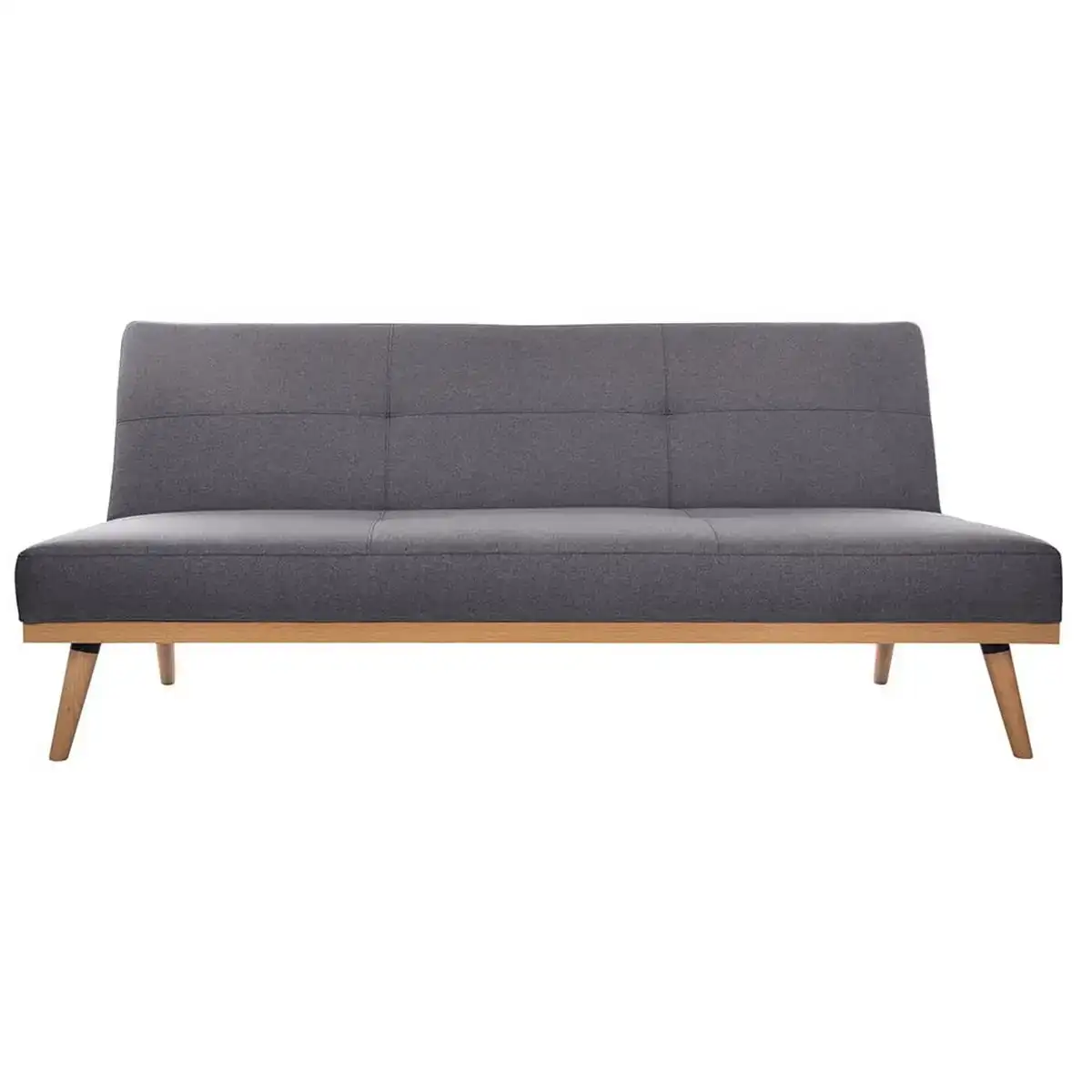 Canape convertible atmosphera dohan polyester gris fonce 182 x 80 x 80 cm _2765. DIAYTAR COTE D'IVOIRE - L'Art de Vivre le Shopping Authentique. Découvrez notre boutique en ligne et trouvez des produits qui célèbrent la culture et l'héritage du Côte d'Ivoire.