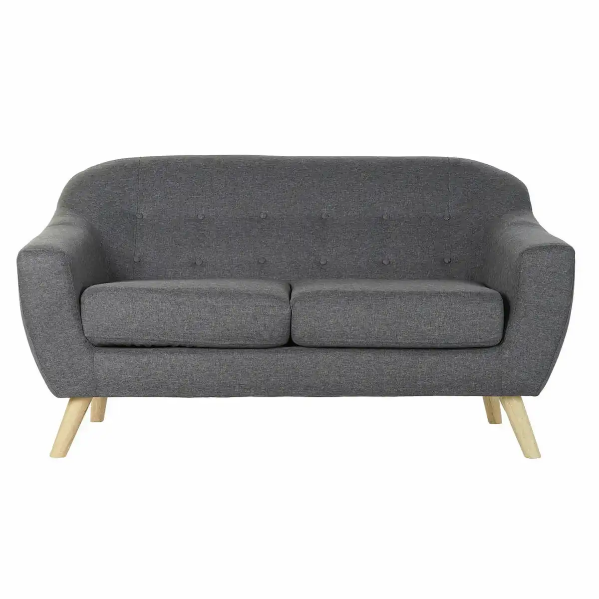 Canape deux places dkd home decor 8424001799428 gris multicouleur naturel bois bois d hevea scandi 146 x 72 x 82 cm_7462. DIAYTAR COTE D'IVOIRE - Votre Plateforme Shopping, Votre Choix Éclairé. Explorez nos offres et choisissez des articles de qualité qui reflètent votre style et vos valeurs.