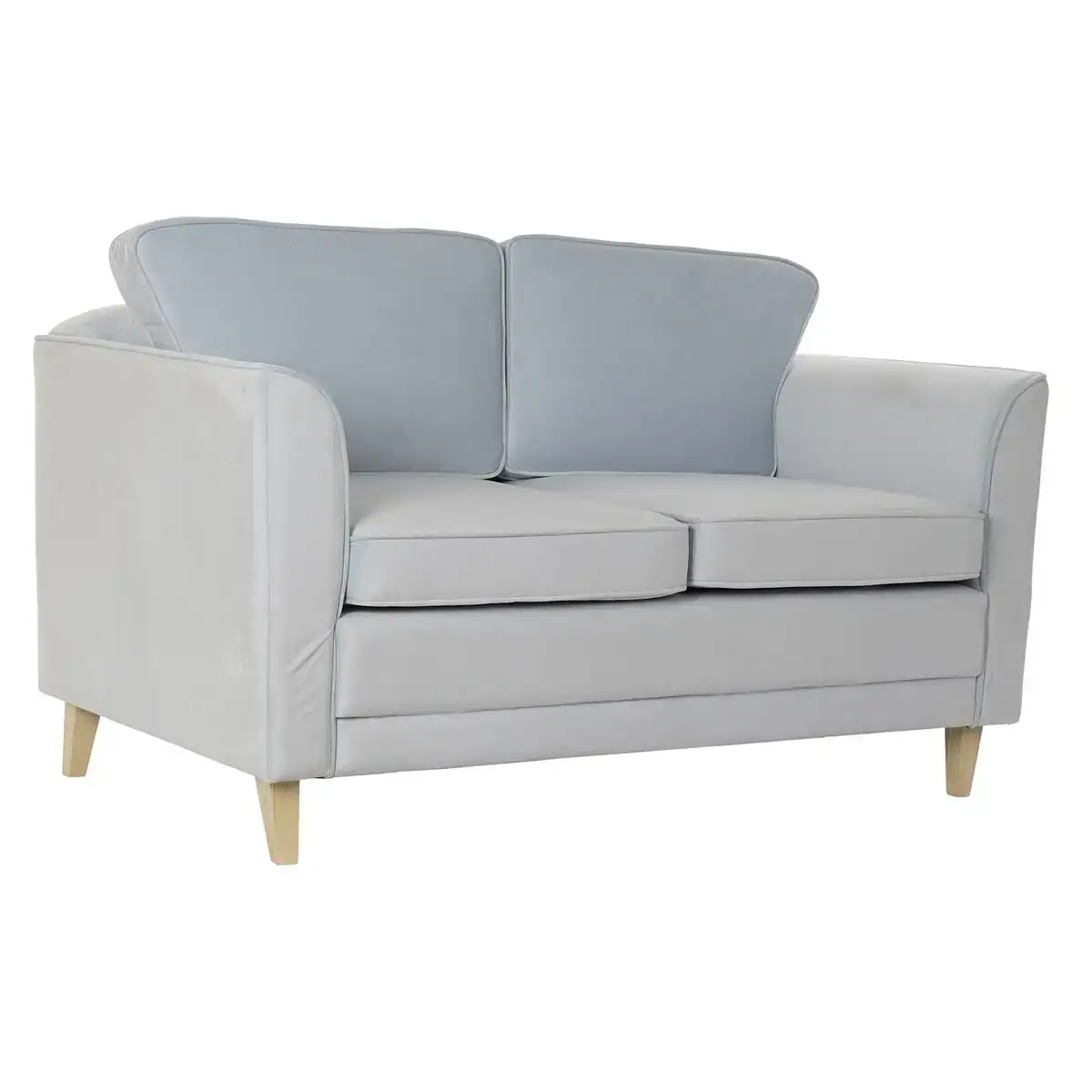 Canape dkd home decor 136 x 76 x 82 cm sixties bois bleu ciel_2102. Bienvenue sur DIAYTAR COTE D'IVOIRE - Là où Chaque Objet a une Âme. Plongez dans notre catalogue et trouvez des articles qui portent l'essence de l'artisanat et de la passion.