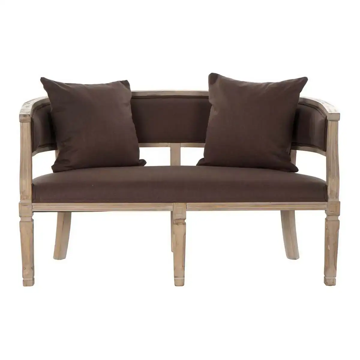 Canape dkd home decor marron lin bois d hevea traditionnel 122 x 69 x 72 cm _7613. Bienvenue chez DIAYTAR COTE D'IVOIRE - Votre Porte d'Accès à la Diversité. Découvrez notre boutique en ligne et choisissez parmi une pléthore d'articles qui célèbrent la richesse culturelle du Côte d'Ivoire et au-delà.