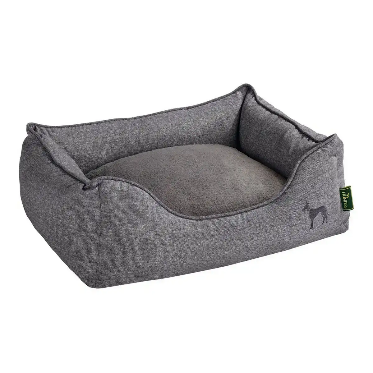 Canape pour chien hunter boston gris 80x60 cm_2764. DIAYTAR COTE D'IVOIRE - Là où Chaque Produit a son Propre Éclat. Explorez notre boutique en ligne et trouvez des articles qui ajoutent de la brillance à votre quotidien.
