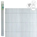 Canisse gris pvc 3 x 2 cm_4036. DIAYTAR COTE D'IVOIRE - L'Art de Vivre en Couleurs. Découvrez notre boutique en ligne et trouvez des produits qui ajoutent une palette vibrante à votre quotidien.