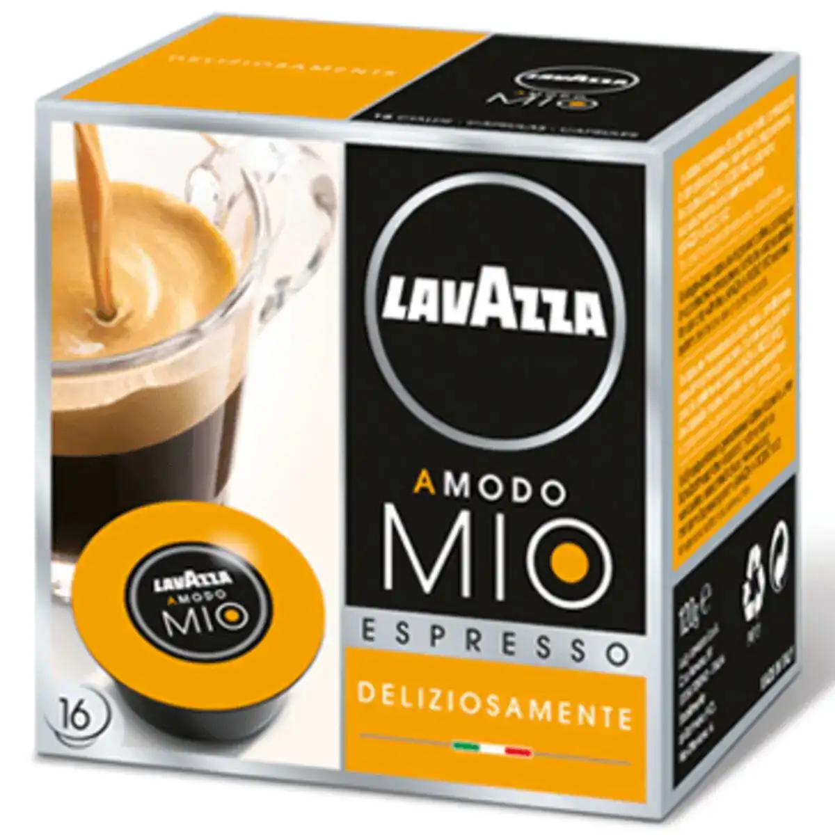 Capsules de cafe delizioso 16 uds _2737. Entrez dans le Monde de DIAYTAR COTE D'IVOIRE - Où Chaque Produit Raconte une Histoire Unique. Explorez notre sélection et laissez-vous transporter par des récits à travers les articles que vous choisissez.